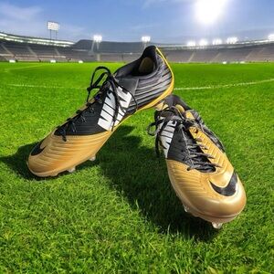 Nike Vapor Speed TD PF Football Cleats Men Size 15 Black Gold 668839-020 NEW